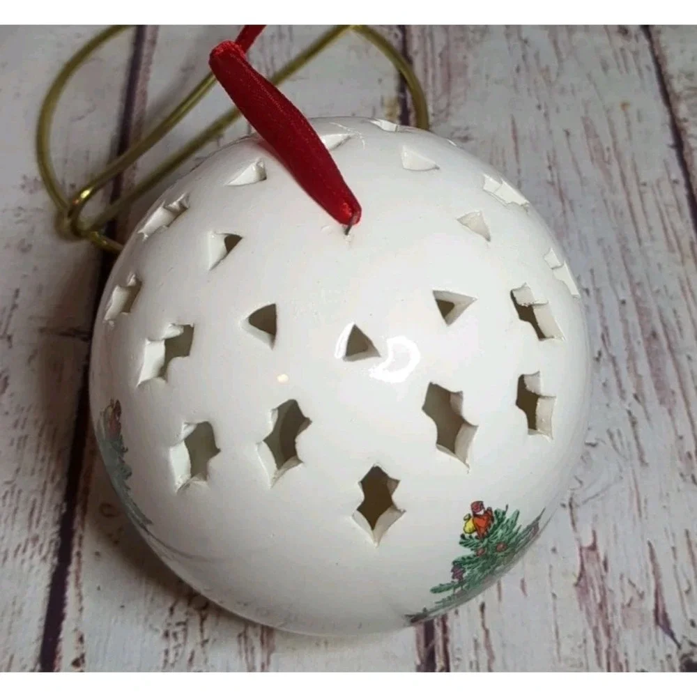 Vintage Spode Christmas‎ Tree 3 1/2